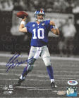 Affiche photo imprimée Eli Manning Colts NFL Football signée 8X10 autographe RP