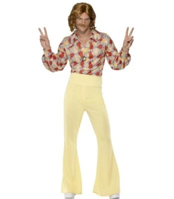 Fantasia masculina Groovy Guy dos anos 1960 - Imagem 1 de 2