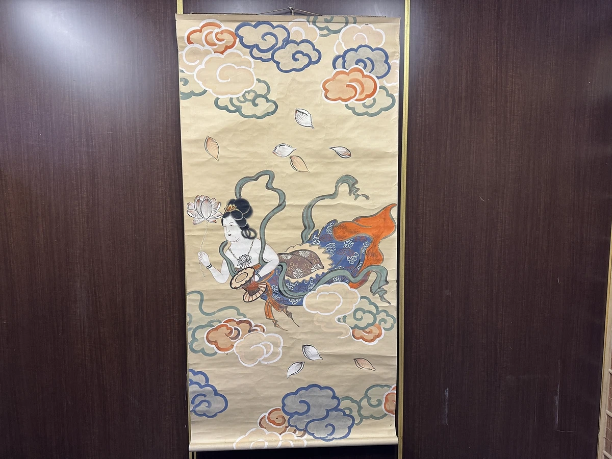 古董日本纸画作、画卷1850-1899 | eBay