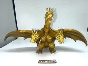 2001 Movie Monster 7" Giant GMK King Ghidorah 2002 Figure Godzilla Bandai Kaiju - Picture 1 of 16