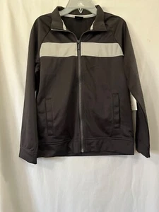 Athletic Works Boys Track Jacket Black Sizes M 8, Large 10-12 New - Picture 1 of 3