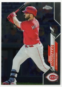 2020 Topps Chrome Update Mike Moustakas #U-10    Cincinnati Reds