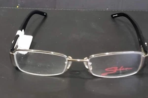 New Salsa Black Eyewear SA 911 Women Eyeglass Frames white yellow metal ornament - Picture 1 of 3