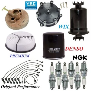 Tune Up Kit Filter Cap Wire Spark Plugs for Toyota Cressida L6 3.0L 1989-1992 - Picture 1 of 1