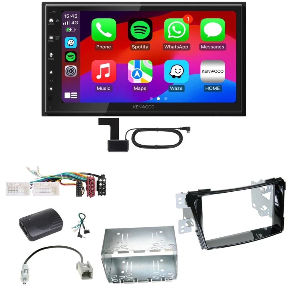 Kenwood DMX6523DABS Android Auto CarPlay Bluetooth Einbauset für Hyundai i40 VF - Bild 1 von 1