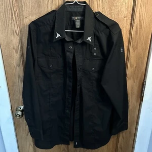 5.11 Tactical Series PDU Uniform Shirt Mens Size Large Black 16-16.5 34/35 L/S - Picture 1 of 3