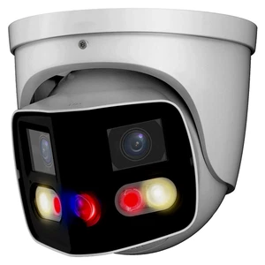 8MP Dual Lens Panoramic IP POE Camera 180° Sound Light Alarm Speaker - Picture 1 of 2