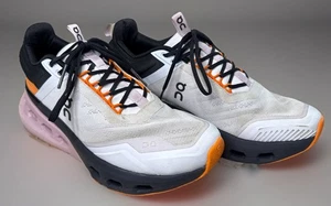On Cloud Cloudnova X White/Orange Size 8 WOMEN - Picture 1 of 8