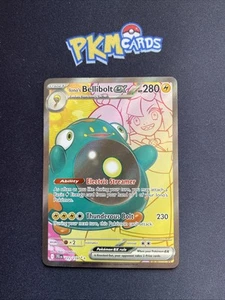 Juego de cartas coleccionables Pokémon Iono's Bellibolt Journey Together 172/159 ultra raro casi nuevo. - Imagen 1 de 3