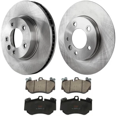 KIT TRW-072924-4396 Juego de 2 ruedas discos de freno y kits de pastillas delanteras para Cayenne Foto 1 de 4