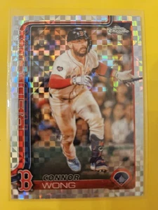 2025 Topps Chrome X-fractors #10 Connor Wong - Boston Red Sox - Picture 1 of 1
