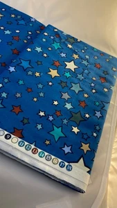 Alexander Henry 70"x44" Honky Tonk Blue Star Stoff Vintage OOP - Bild 1 von 4