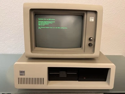 IBM 5150 XT PC Hercules! Mit Floppy, HDD, Erweiterungen... Retro Vintage RAR - Bild 1 von 4