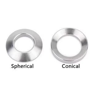 304 Stainless Steel Spherical Washer/Conical Washer Concave Convex Gasket M6-M36 - Picture 1 of 9