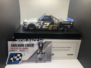 AUTOGRAPHED SHELDON CREED 2020 PHOENIX WIN 1/24 - Picture 1 of 21