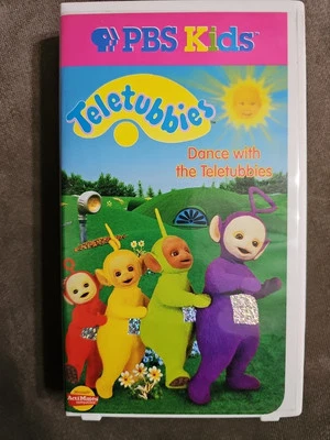 Teletubbies Dance with Teletubbies VHS 1998 Video Tape VTG PBS Kids - Image 1 of 4