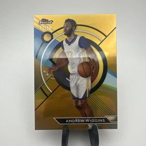 2024 Topps Chrome Andrew Wiggins Gold Refractor /50 - Picture 1 of 2