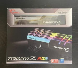 TRIDENT Z RGB, 32GB (4x8GB) DDR4, 3600MHz, 16-16-16-36, 1.35v, Quad Channel Kit - Picture 1 of 6