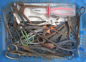 Job Lot of Hand Tools Pliers Cutters Grips Snips - Picture 1 of 3