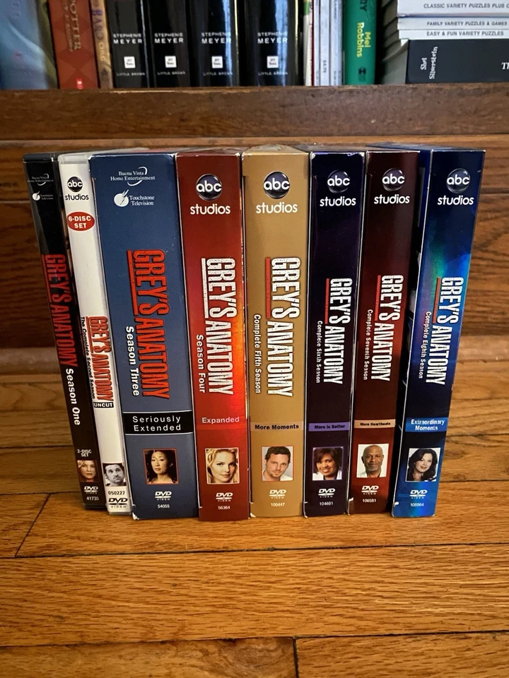 Grey’s Anatomy Seasons 1-8 DVD Series - Image 1 of 1