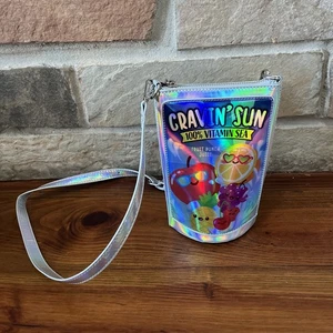 Capri Sun Inspired Bag Purse Cravin’ Sun Bag Summer Cool Kids Teens - Picture 1 of 13