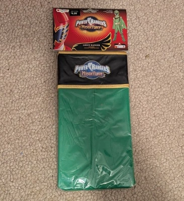 NUEVO Disfraz Verde Power Rangers Fuerza Mística Botas Cubiertas Edad 4+ Halloween Foto 1 de 2