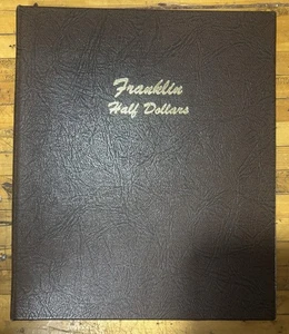 Dansco Lightly Used Album US Franklin Half Dollar Coins 1948 - 1963 Model 7165 - Picture 1 of 5