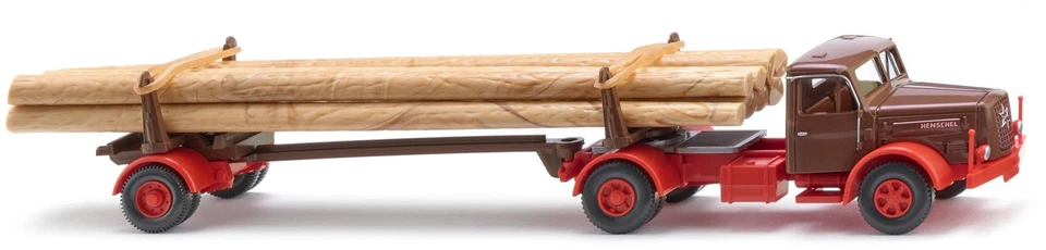 WIKING, HENSCHEL-KASSELER Hauber con tronchi, 1/87,  WIK039013 - Immagine 1 di 1