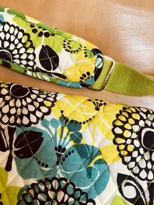 Bolso Bandolera Vera Bradley Lime's Up Verde Retirado Laptop Mensajero Hombro  - Imagen 1 de 7