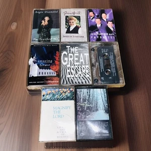 Lot 8 Christian Cassette Tapes Integrity Praise Hymns Worship Lord God Vintage - Picture 1 of 9