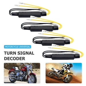 Load Resistor Flasher Blinker Indicator 4 LED Motorcycle Turn Signal 12V 21W @ - Picture 1 of 8