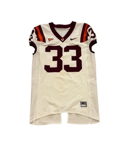 Seltenes Nike Virginia Tech Darius Redman #33 Game Worn Fußball Trikot Herren 44 - Bild 1 von 9