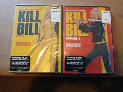 Kill Bill DVD Volume 1 And 2 Brand New Sealed - Image 1 of 3