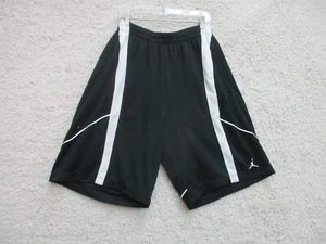 Jordan Shorts Large Youth Black Athletic Basketball Pockets Jumpman Logo Boys YL - Picture 1 of 13