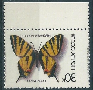 10422 Russia USSR Fauna Animal Insect Butterfly ERROR (1 Stamp) Mirror Print - Picture 1 of 2