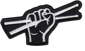 Drummer Patch (3,2") Bügelbild/Aufnähen Badge Drum Sticks Emblem Rock Band Lu... - Bild 1 von 3