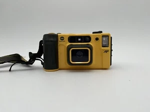 Minolta Weathermatic Dual 35 Yellow Point & Shoot 35mm Film Camera - Picture 1 of 3