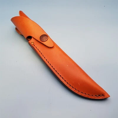 Case XX Leather Fixed Blade Knife Sheath Welted Belt Pouch 9"x 5.75" blades FS - Image 1 of 4