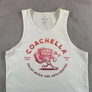 Coachella Music Festival 2016 Tank Top Men Large Guns N Roses Ice Cube Rancid - Picture 1 of 8