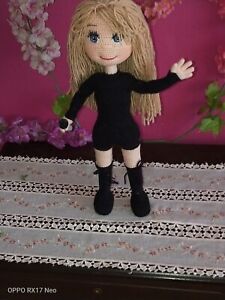 Handmade Taylor Swift Doll - 16 Inches - Collectible Amigurumi Figure free ship