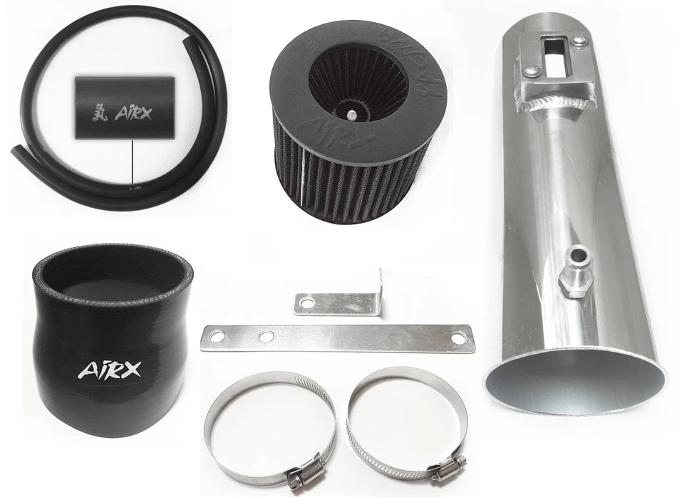 Kit de sistema de admisión de aire AirX Racing negro para Acura TL 2010 3,7 L V6 + filtro Foto 1 de 1