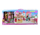 Barbie Cook And Grill Restaurant Playset with 3 Dolls - Free Delivery - £120 RRP