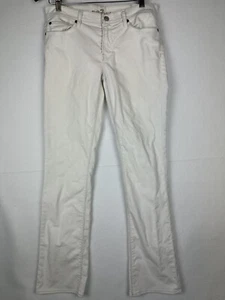 7 For All Mankind Corduroy Pants Women's Size 31 Cream Off White - Picture 1 of 12
