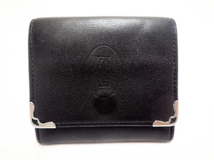 CARTIER Must Coin Wallet Purse Bifold Black - Picture 1 of 16