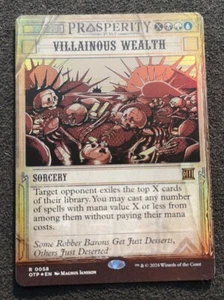 Villainous Wealth - Foil - Showcase - OTP - NM Unplayed - EN - 0058 - Picture 1 of 1
