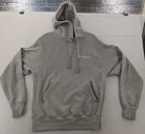 Champion Hoodie Mens Small Gray Sweatshirt Long Sleeve Reverse Weave - Bild 1 von 11