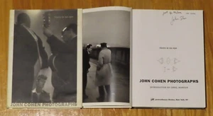 JOHN COHEN signed There is no eye PHOTOGRAPHS 2001 Book New Lost City Ramblers - Picture 1 of 11