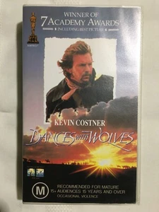 Dances with Wolves - VHS (1990) Kevin Costner - Picture 1 of 3
