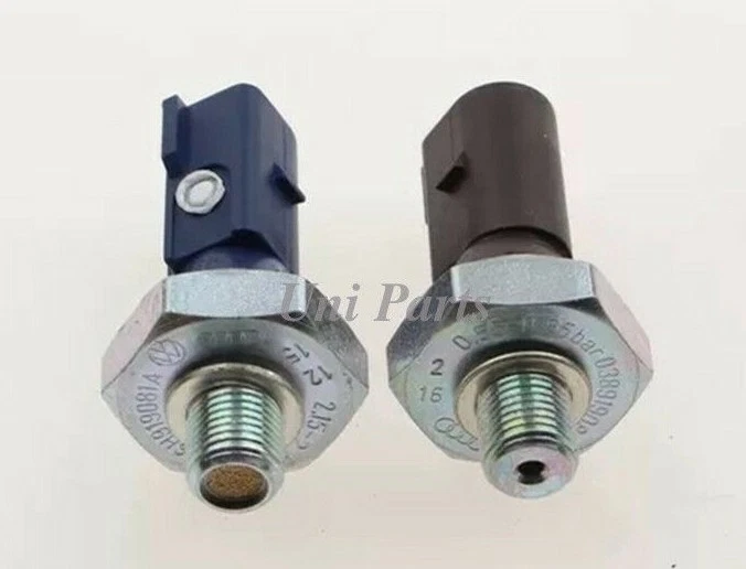OEM Oil Pressure Sensors Blue and Brown For Audi A4 Q5 TT VW Golf EOS 2.0T - Image 1 of 3