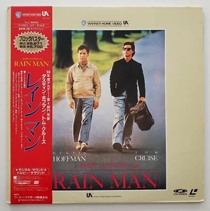Rain Man Japanese Imported Laserdisc w/OBI Dustin Hoffman Tom Cruise Japan - Picture 1 of 2